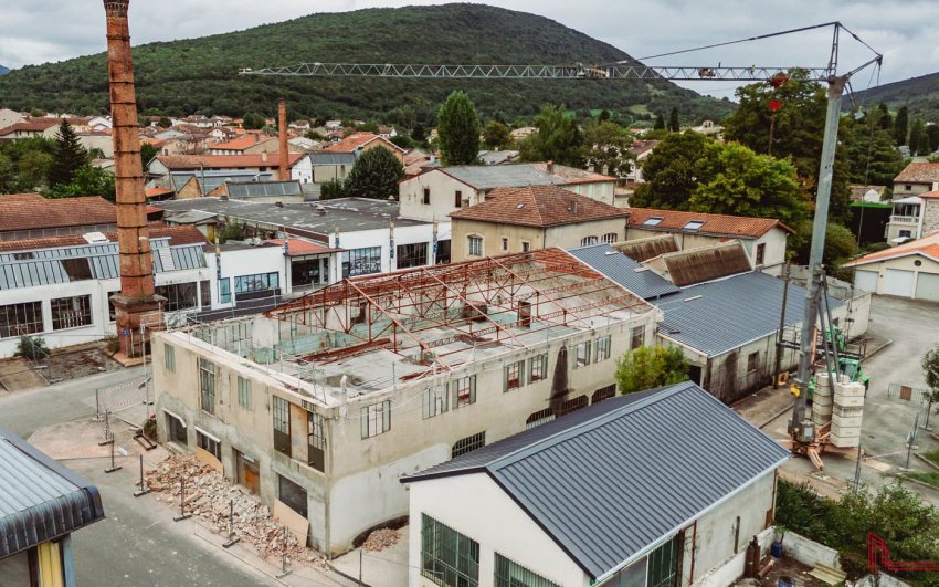 Réhabilitation des anciennes usines Dumons Frères en Pôle artisans